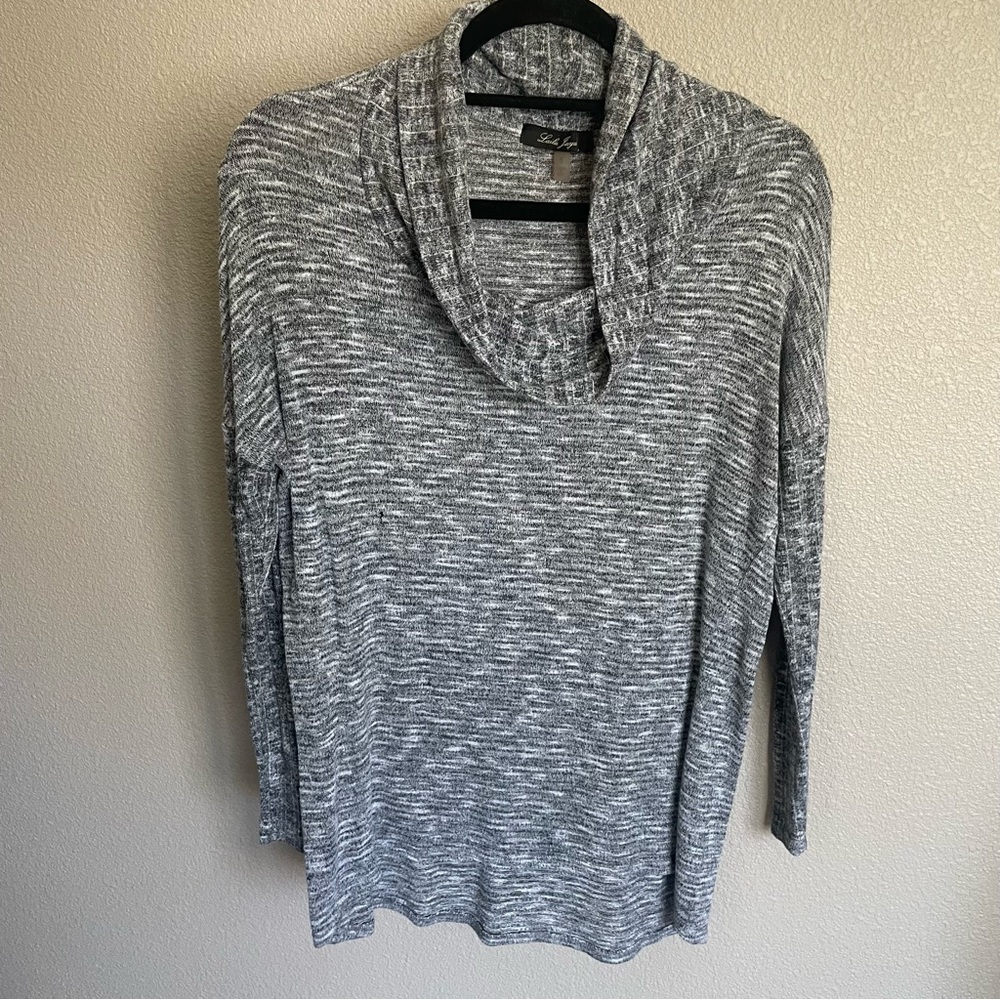 Laila Jade Idoya Cowl Neck Knit Top